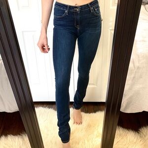 STROM High Rise NIO Dark Wash Skinny Jeans | 25